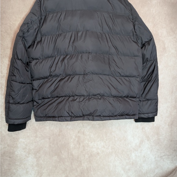 Calvin Klein Men’s Winter Coat Jackets Bomber Pockets Grey Full Zip - Picture 3 of 9